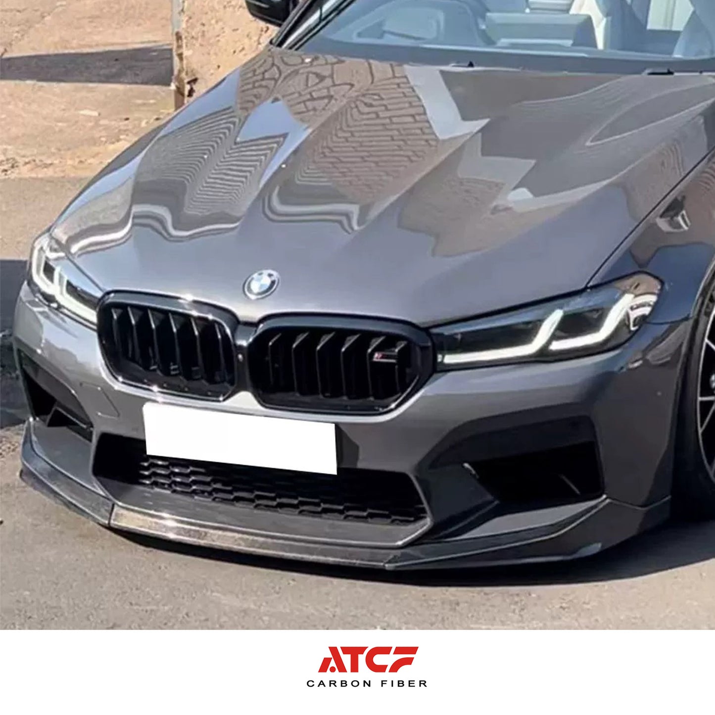 Spoiler anteriore in fibra di carbonio MP per BMW F90 M5 LCI