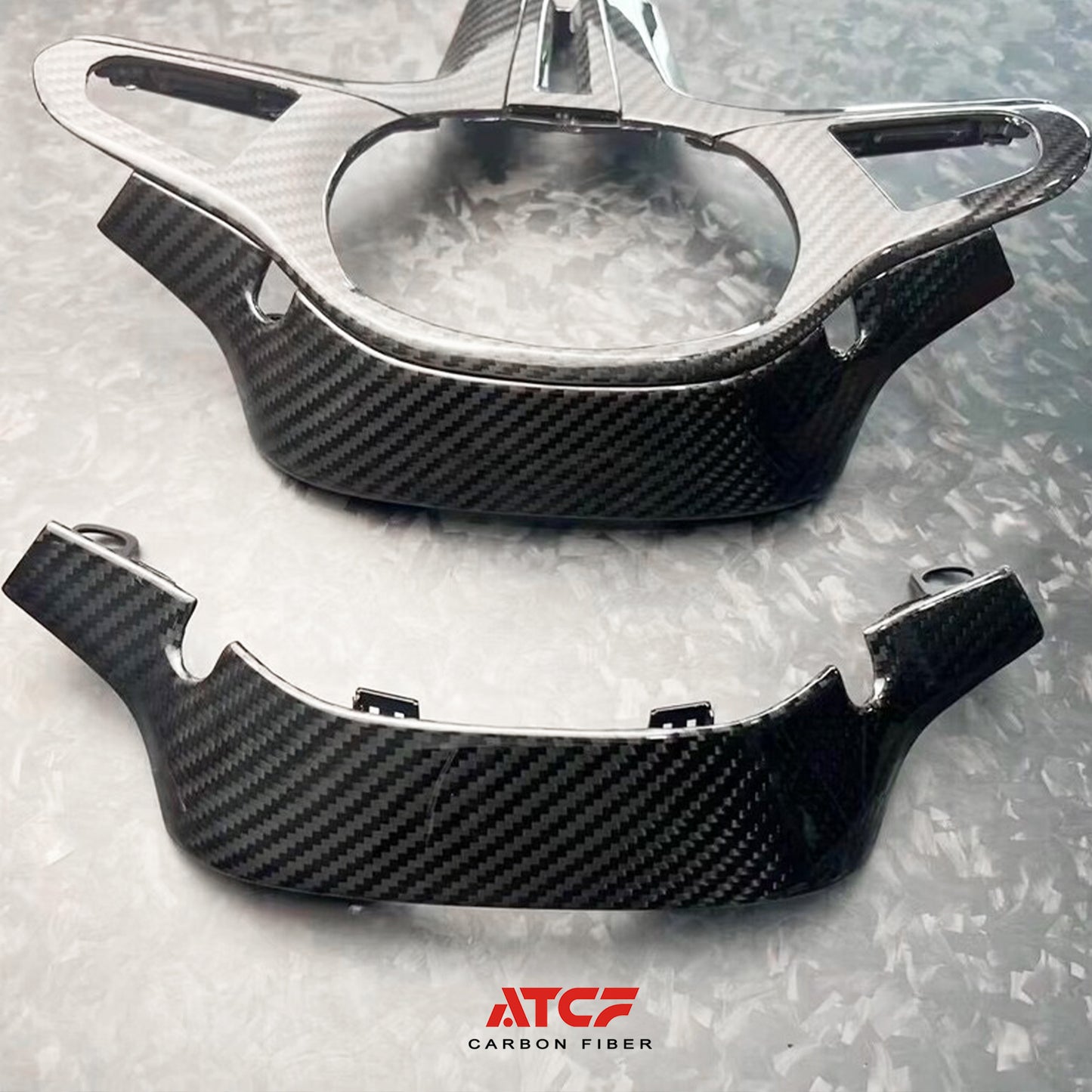 Copertura del volante in fibra di carbonio per BMW Serie 1/2/3/4/5/6/7/8 X