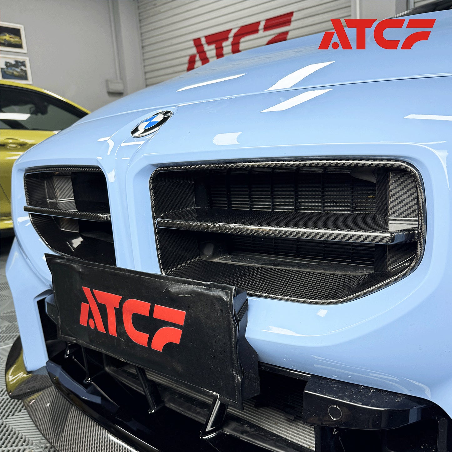 Griglia anteriore in fibra di carbonio per BMW G87 M2