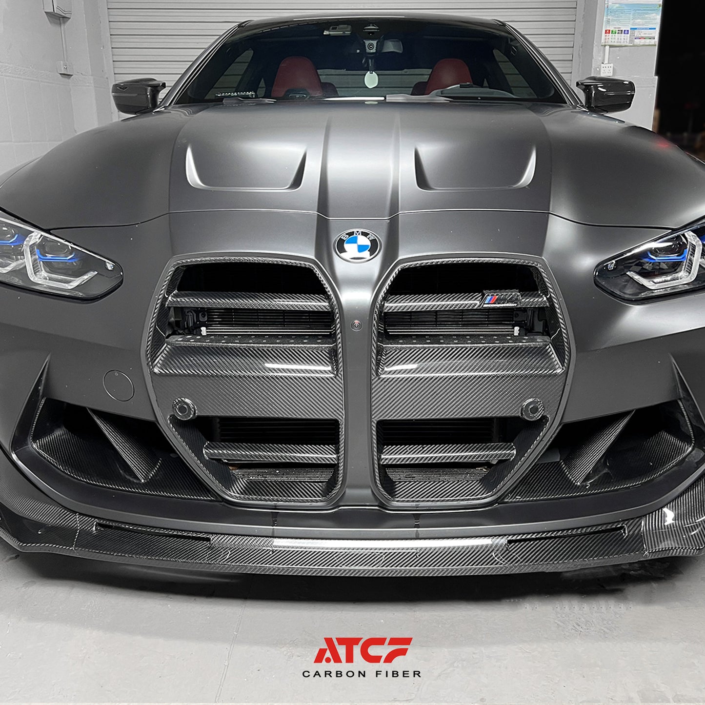 Griglia anteriore ST in fibra di carbonio per BMW G80/G81/G82/G83