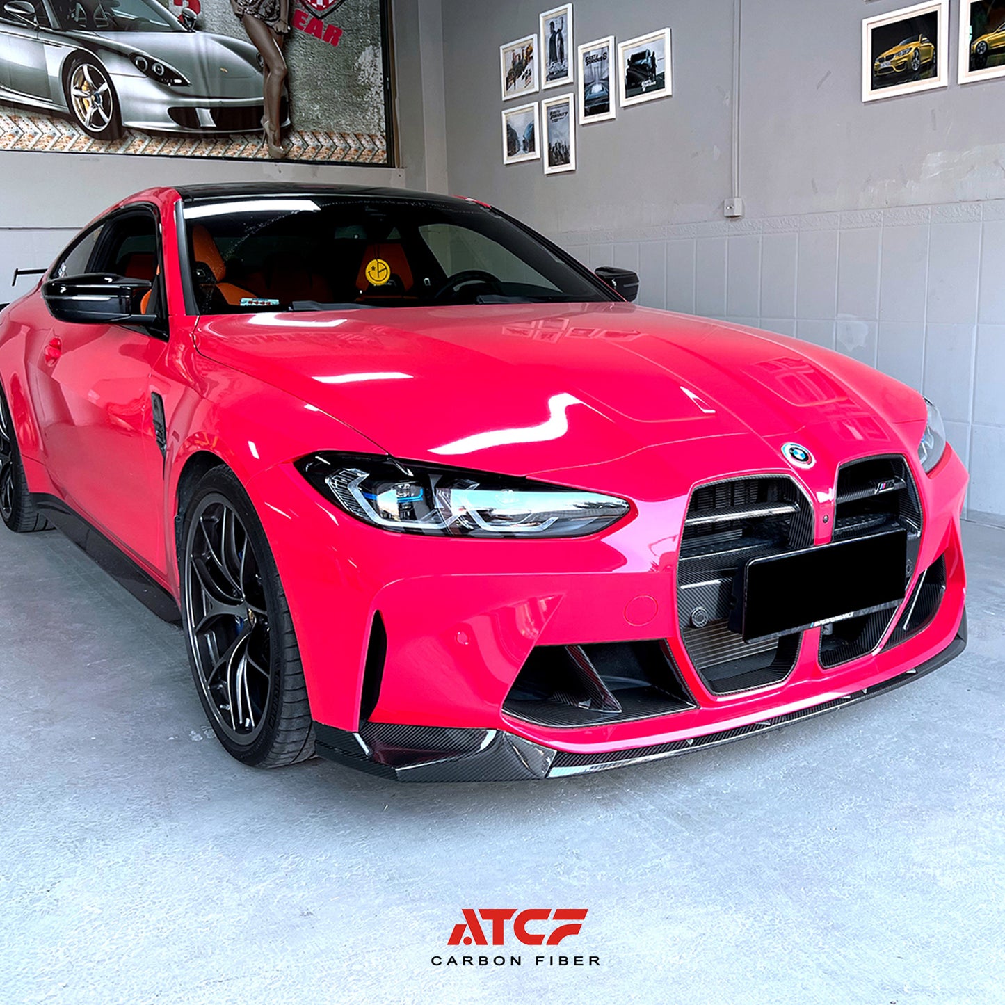 Spoiler anteriore MP in fibra di carbonio per BMW G80/G81/G82/G83