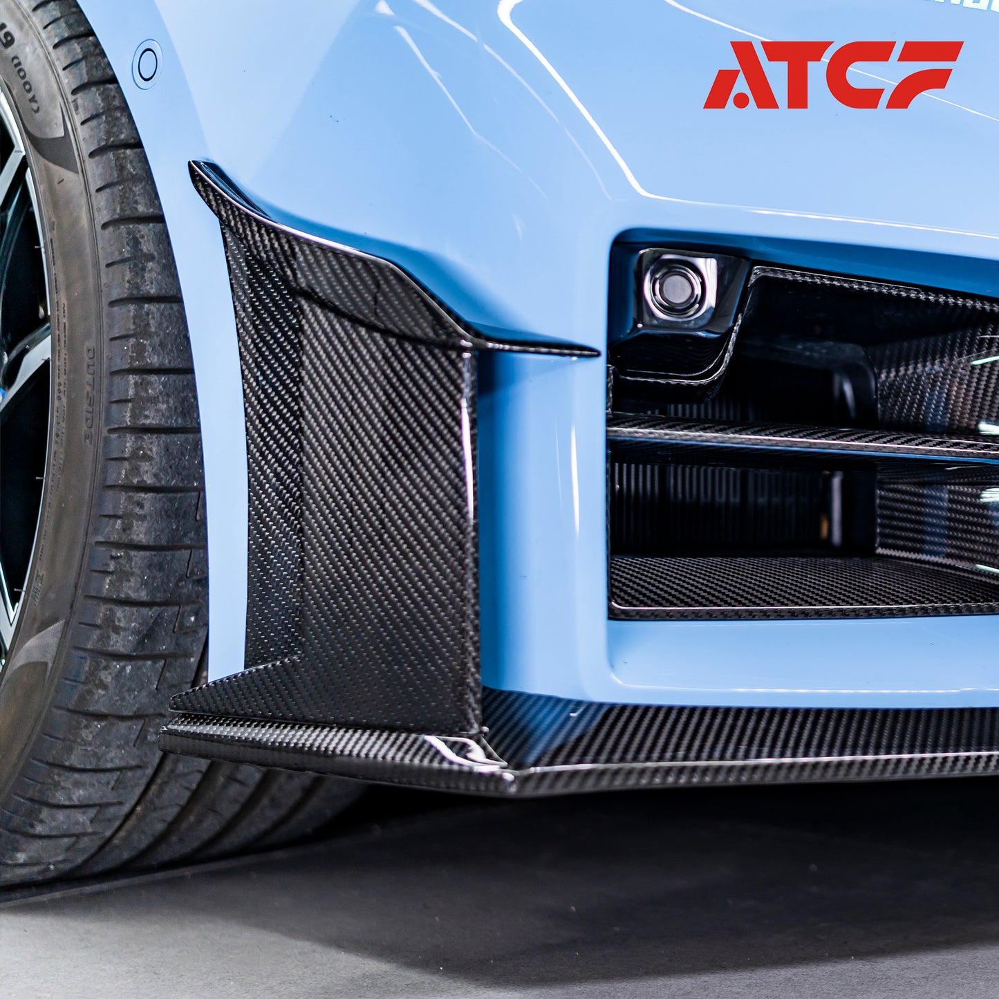 Labbro anteriore in fibra di carbonio per BMW G87 M2