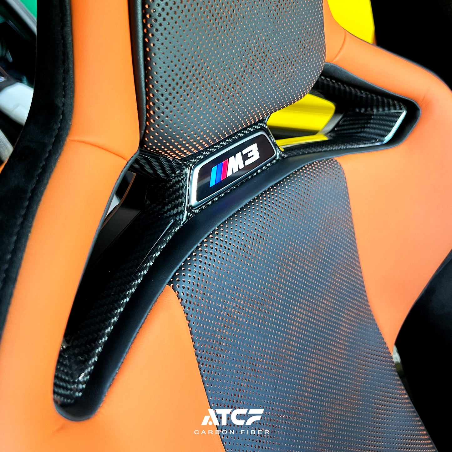 BMW G80/G81/G82/G83/G87 Carbon Fiber Seat Center trim Cover