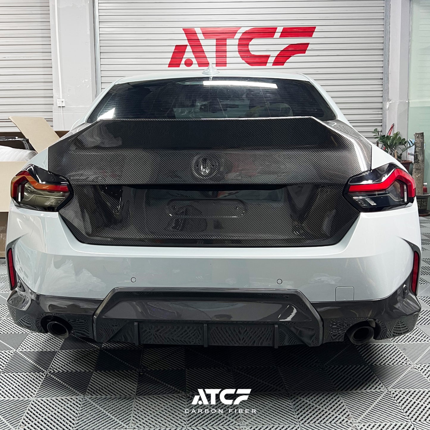 BMW G42 M240i Baule in fibra di carbonio a secco CSL