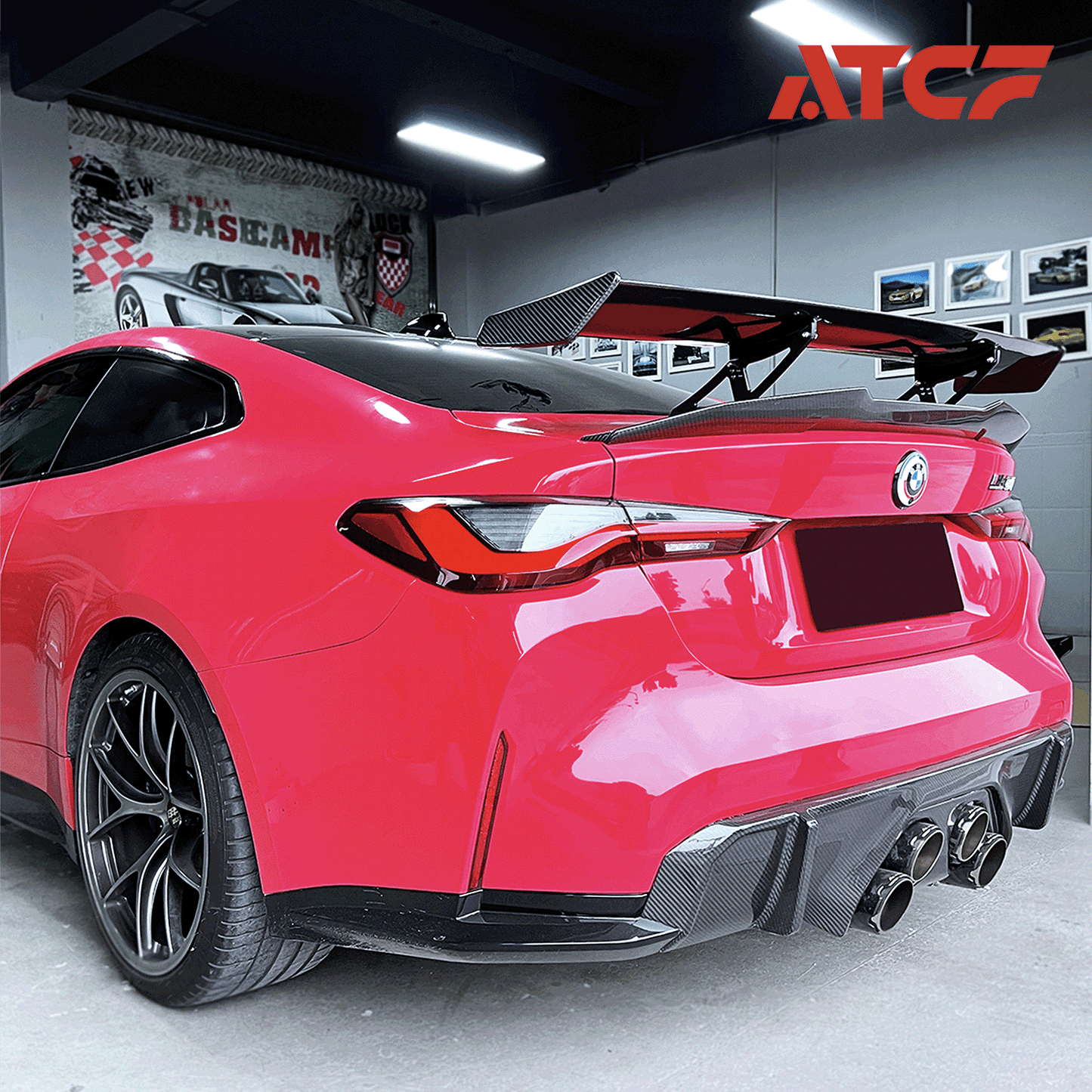 BMW G80/G81/G82/G83 Carbon Fiber MP Style Diffuser (center)