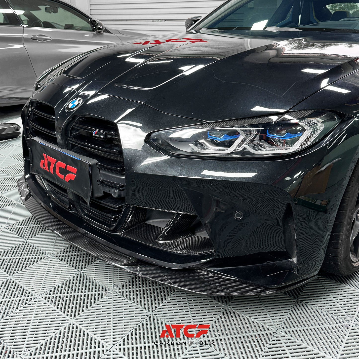 Spoiler anteriore MHC in fibra di carbonio per BMW G80/G81/G82/G83