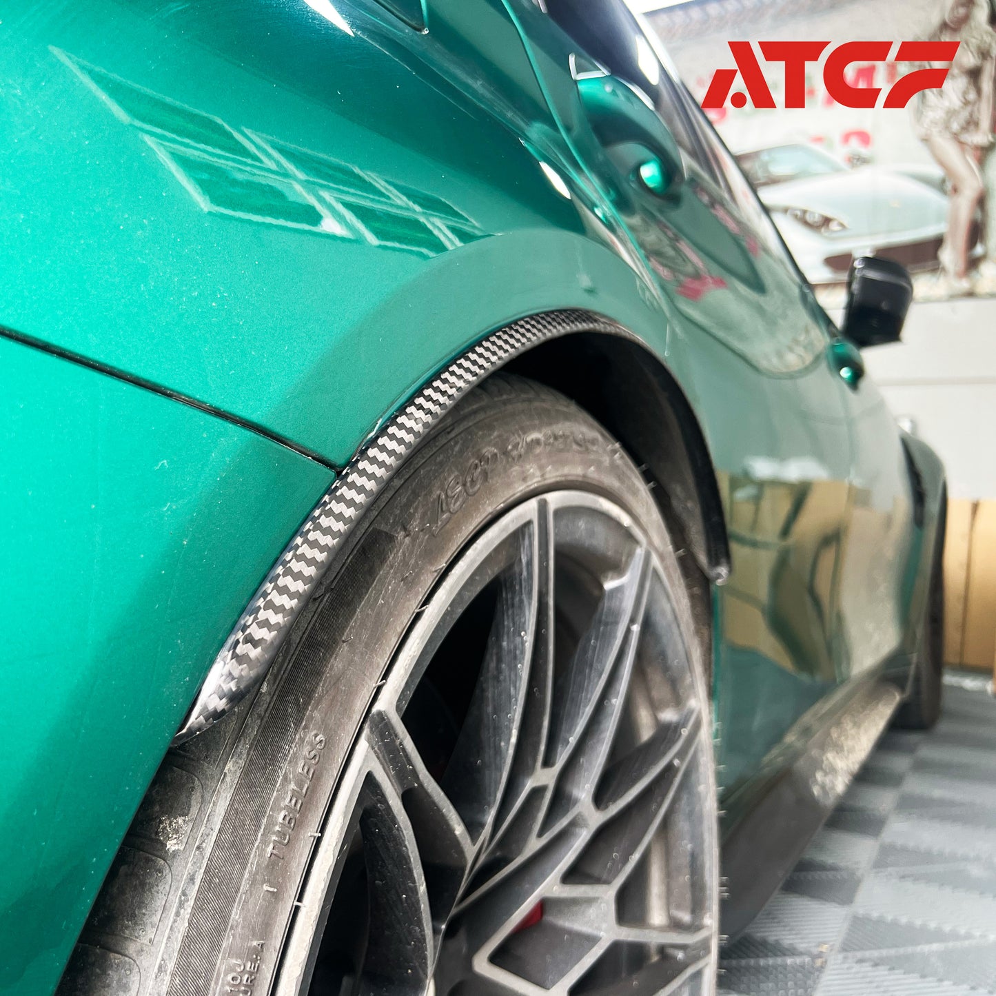 Passaruota in fibra di carbonio per BMW G80 M3