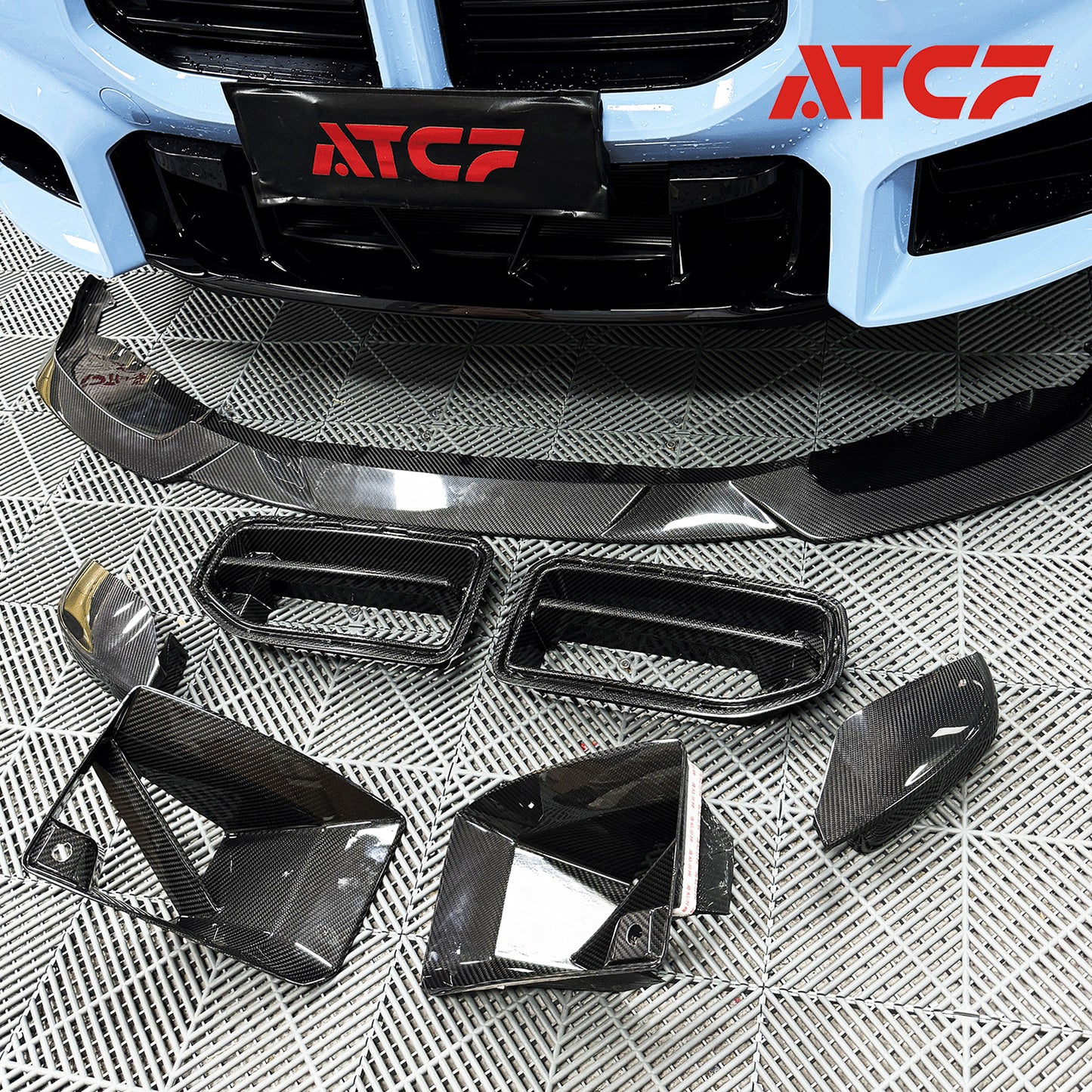 Griglia anteriore in fibra di carbonio per BMW G87 M2