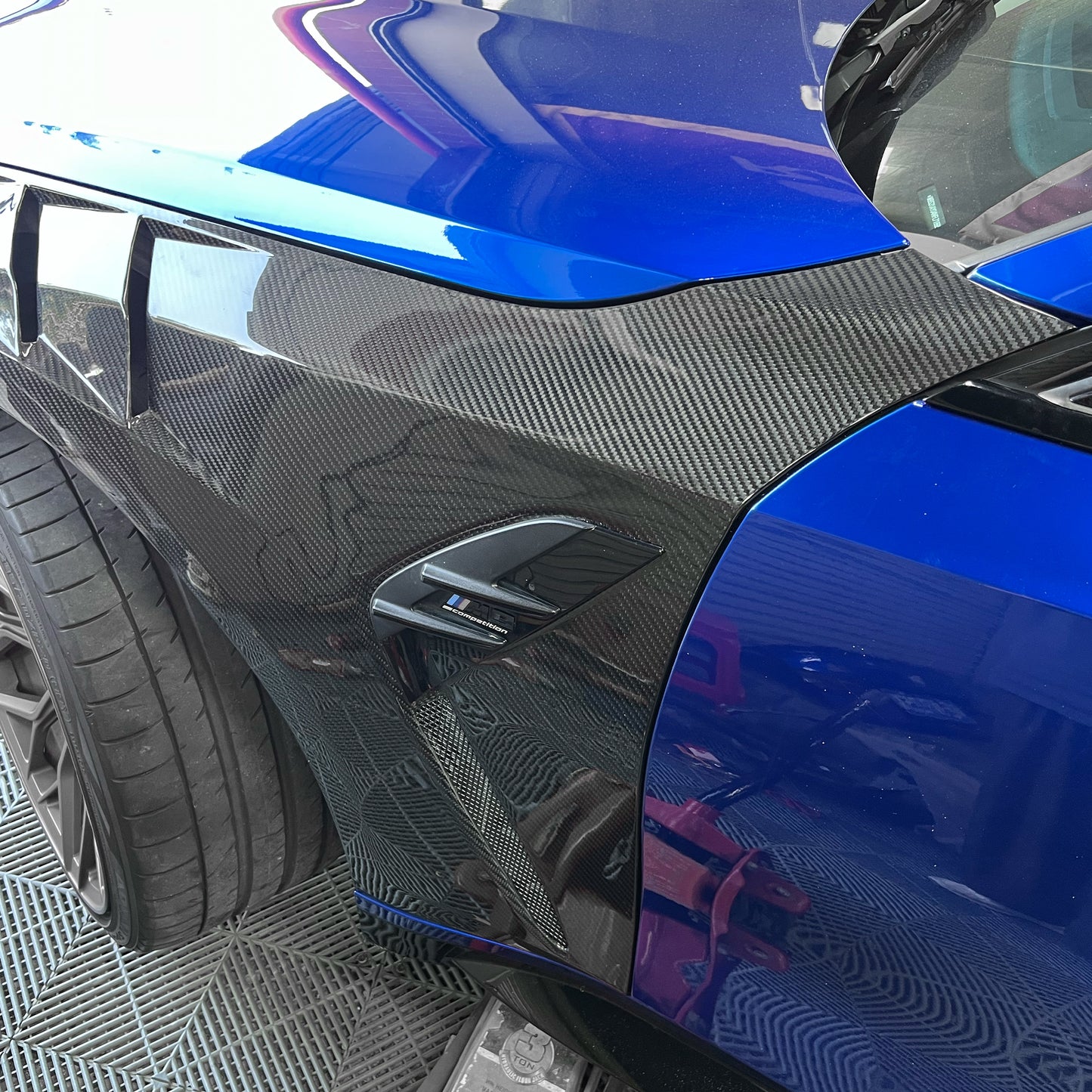 BMW G80/G82 M3M4 Carbon Fiber Fenders -V3