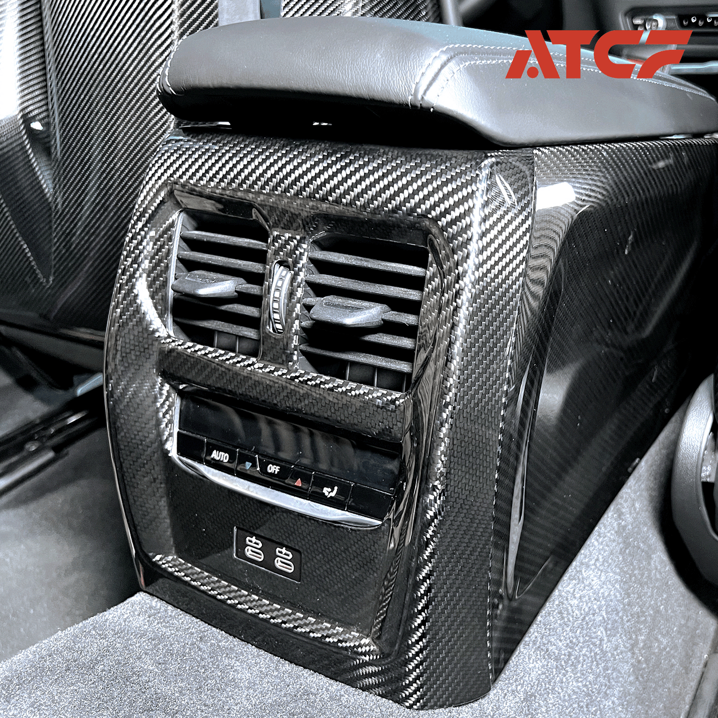 Copertura delle prese d'aria posteriori in fibra di carbonio per BMW G80/G81/G82/G83