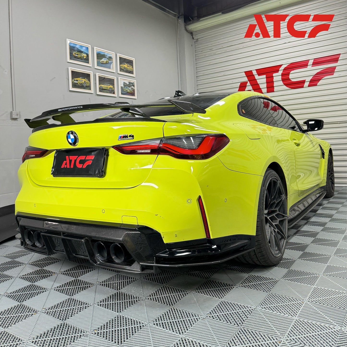 BMW G80/G81/G82/G83 Carbon Fiber PSM Style Diffuser 1pcs