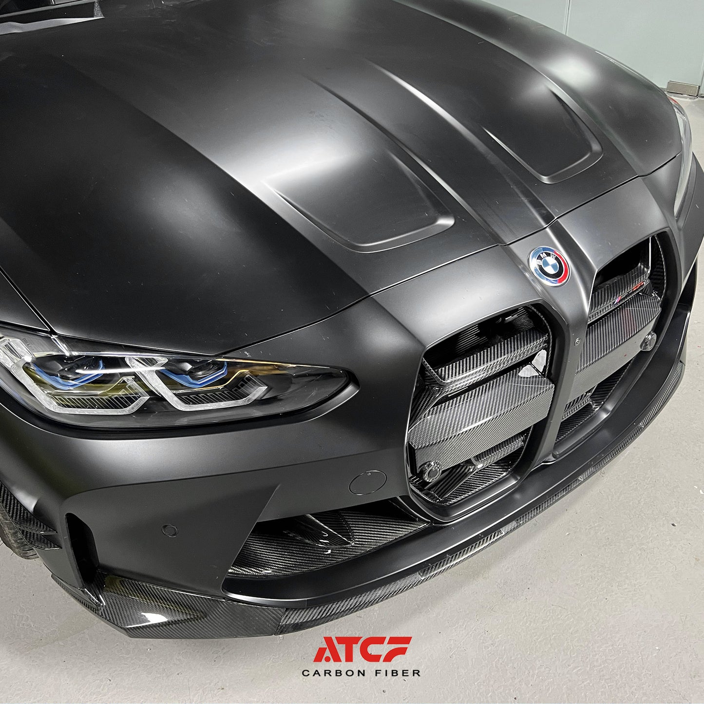 Spoiler anteriore MP in fibra di carbonio per BMW G80/G81/G82/G83