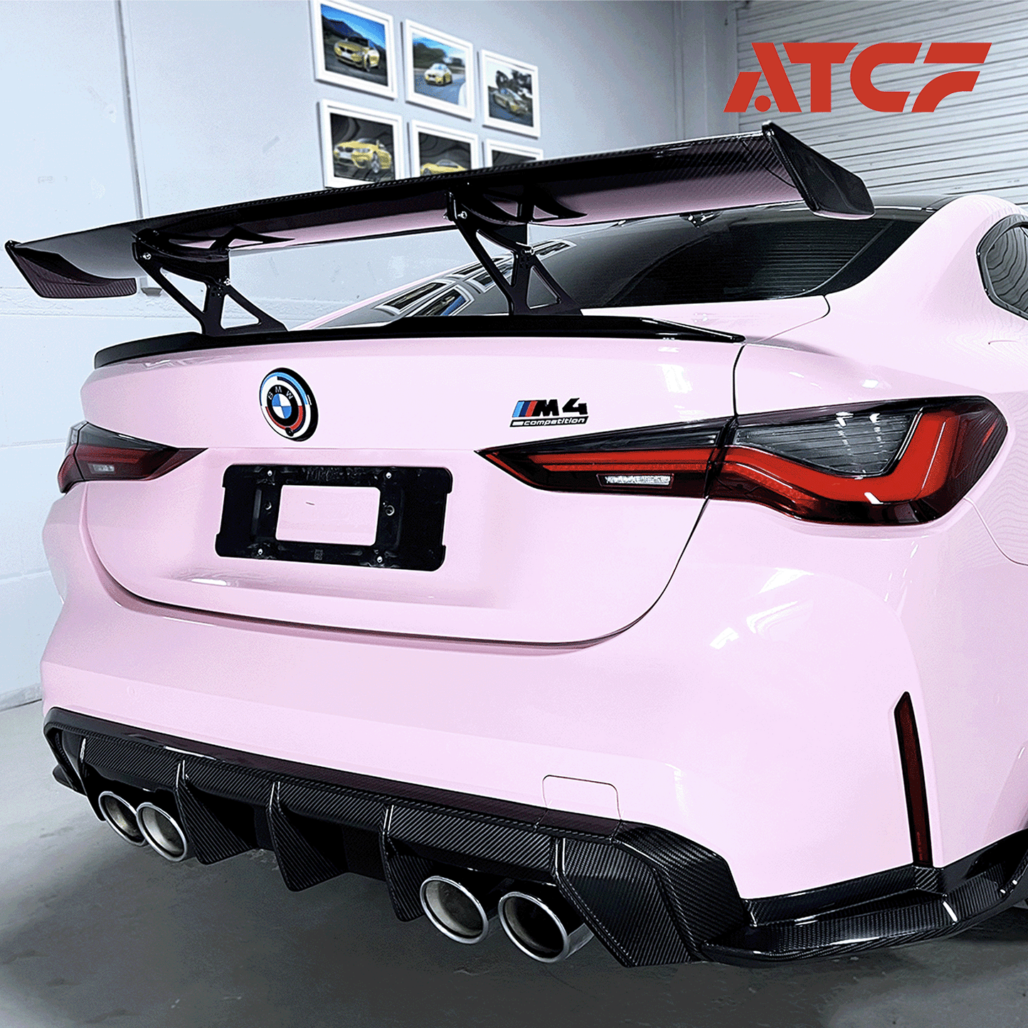 Diffusore in fibra di carbonio stile MP per BMW G80/G81/G82/G83