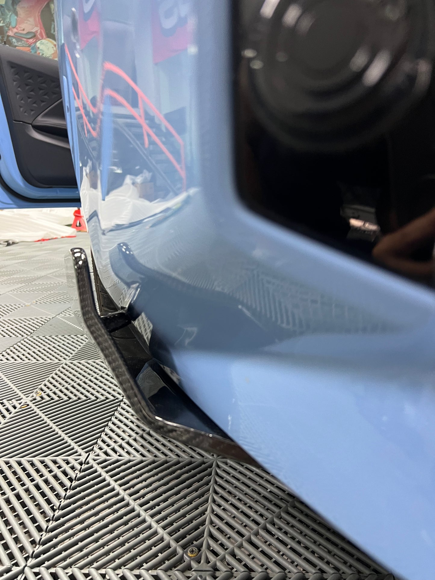 Splitter posteriori in fibra di carbonio per BMW G87 M2