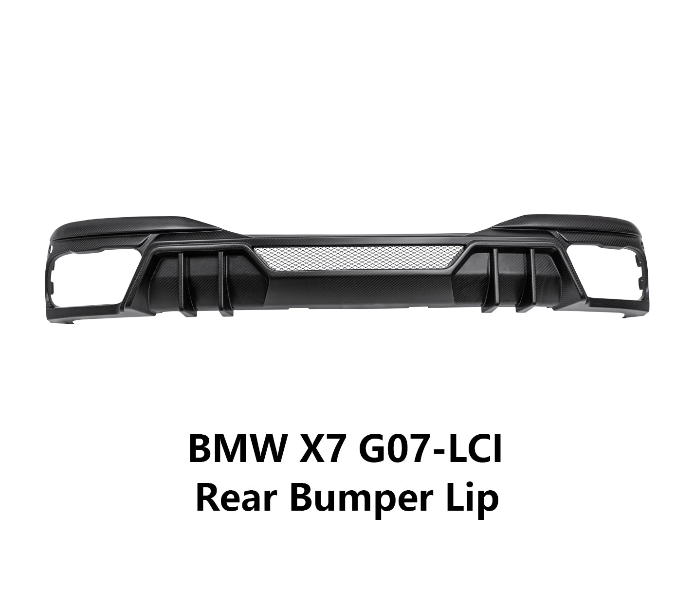 Spoiler/alettone superiore in fibra di carbonio per BMW X5 G05 LCI