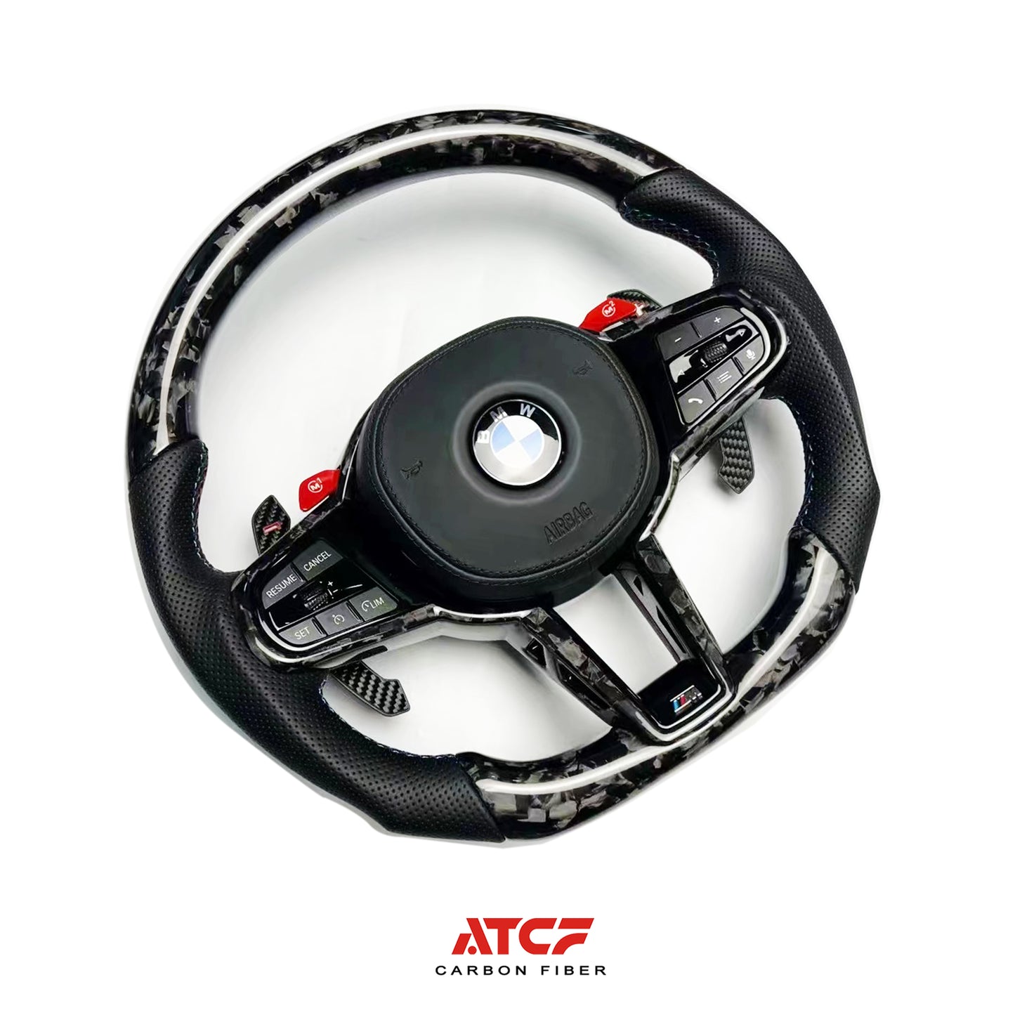 Volante in fibra di carbonio BMW G80/G81/G82/G83/87 G20 G30 Nuovo stile CS