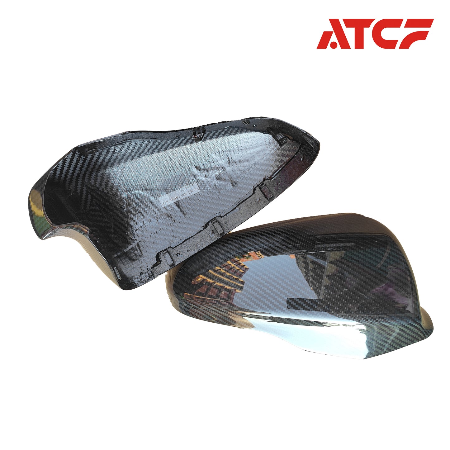 Calotte degli specchietti in fibra di carbonio per BMW F10 M5