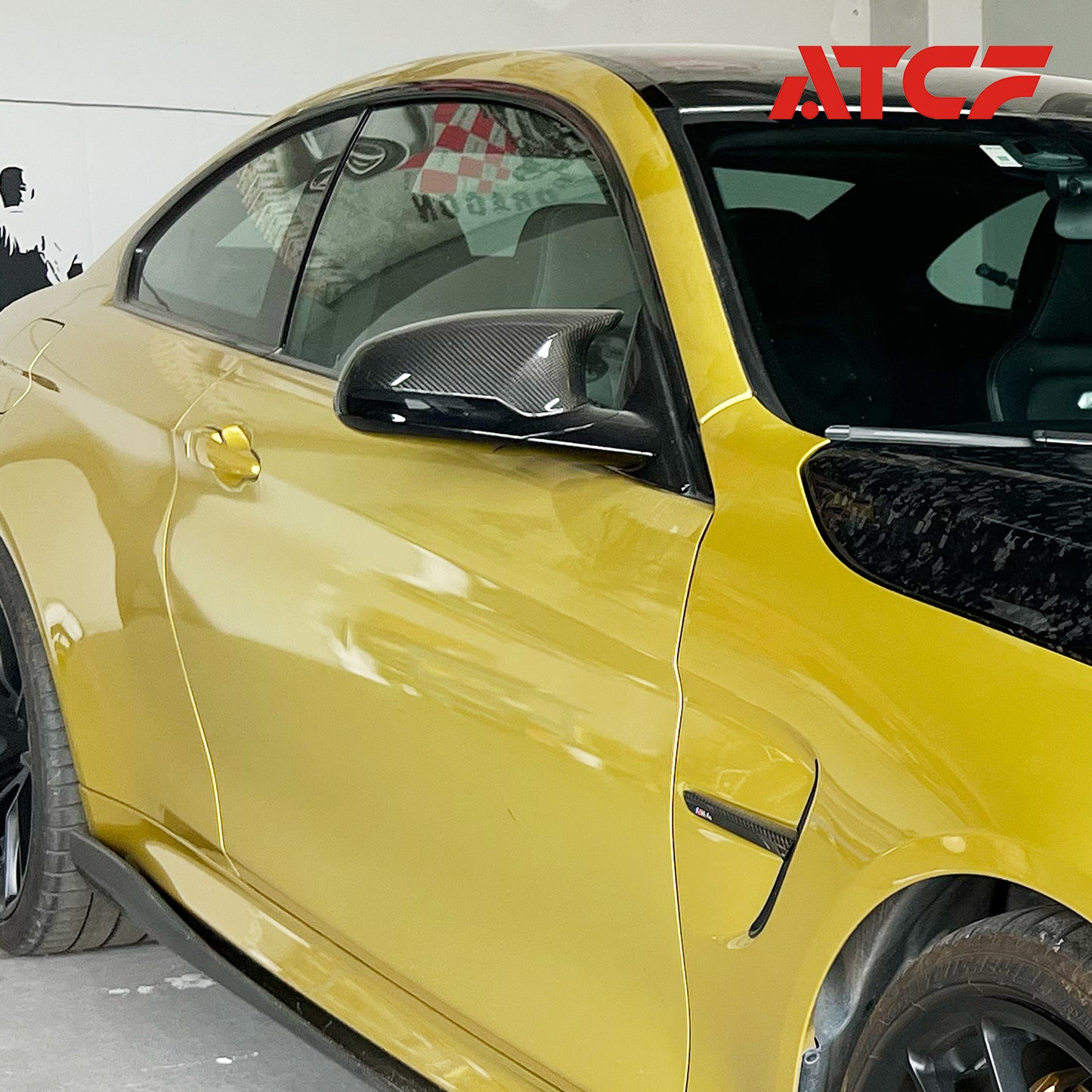 Calotte degli specchietti in fibra di carbonio per BMW F80 F82 F83