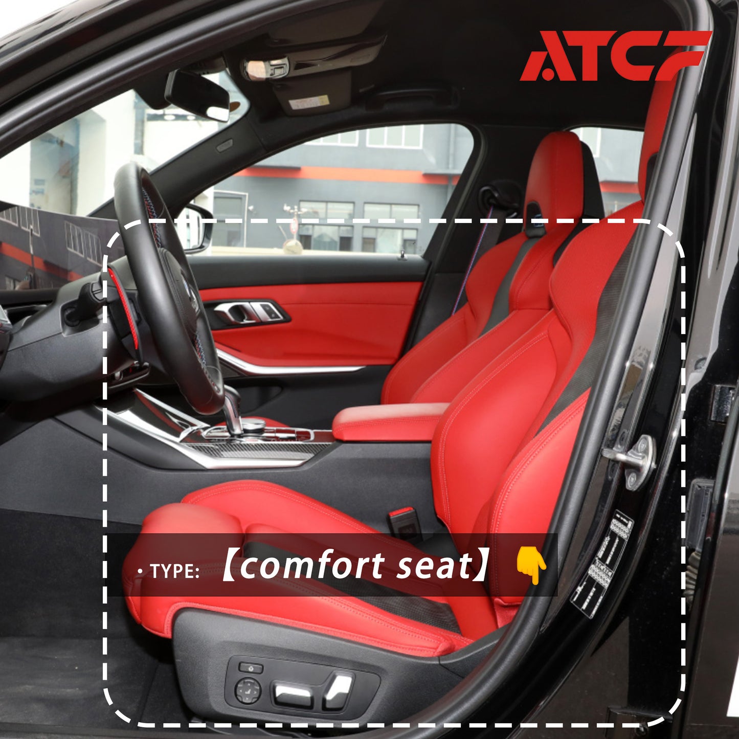 Rivestimento laterale in fibra di carbonio per BMW X3M X4M