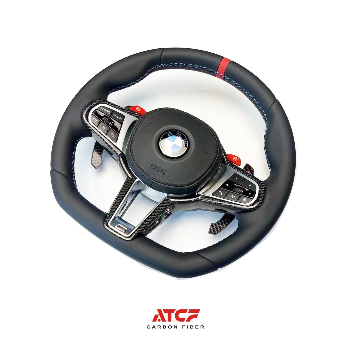 Volante in fibra di carbonio BMW G80/G81/G82/G83/87 G20 G30 Nuovo stile CS