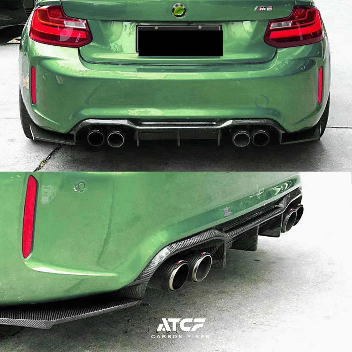 Diffusore MTC in fibra di carbonio per BMW F87