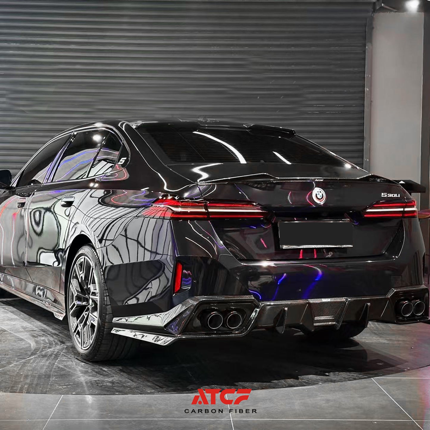 Spoiler in fibra di carbonio per BMW Serie 5 G68