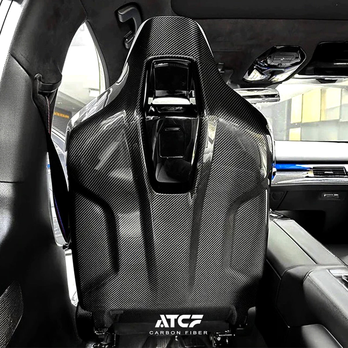 BMW G90 M5 Carbon Fiber Seatback cover