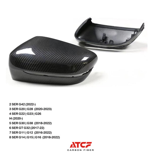 Calotte degli specchietti in fibra di carbonio per BMW G20 G22