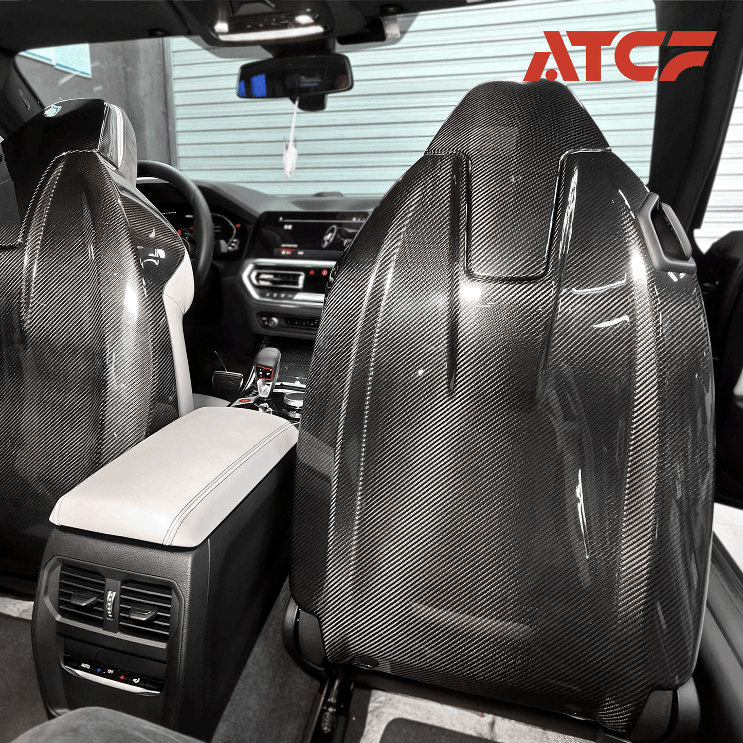 BMW G80/G81/G82/G83/G87/G42/G22Carbon Fiber Seat Back Cover