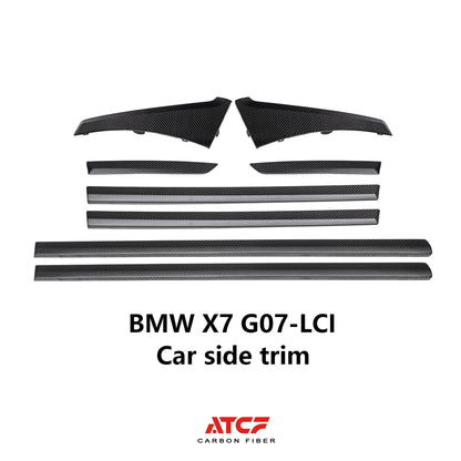 Spoiler/alettone superiore in fibra di carbonio per BMW X5 G05 LCI