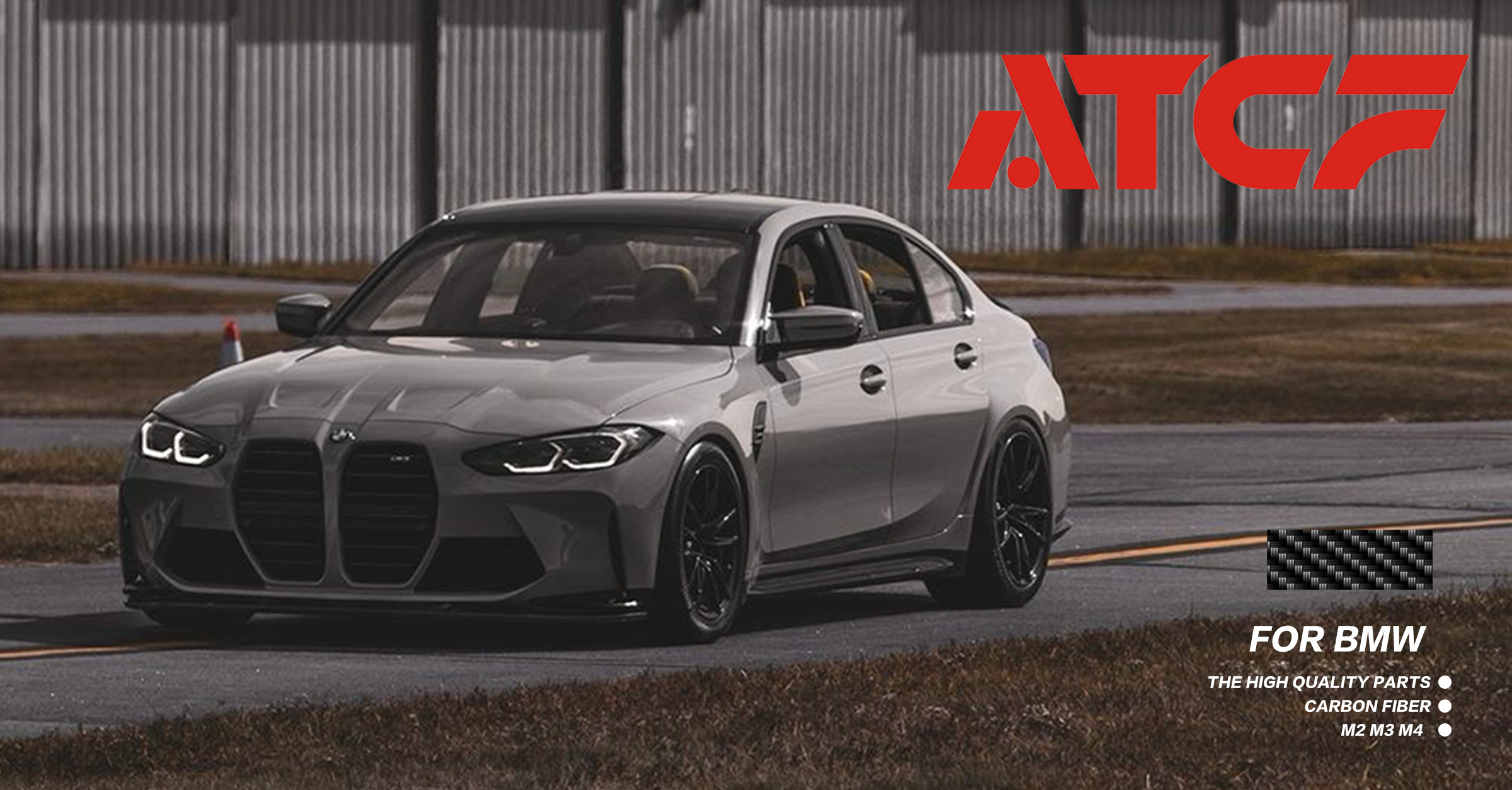 BMW M5 G90 G99 Carbon Fiber Steering Wheel Trim CS Style – ATCF