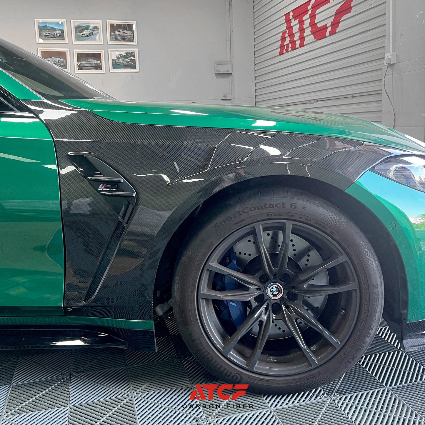 BMW G80/G82 M3M4 Carbon Fiber Fenders -V3