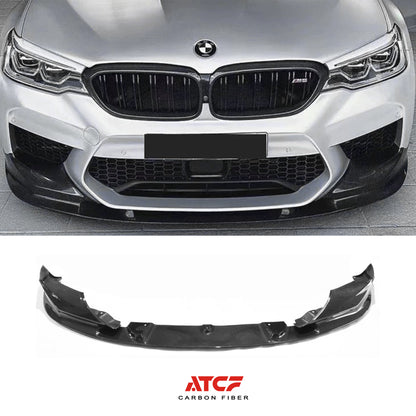 Labbro anteriore 3D in fibra di carbonio per BMW F90 M5
