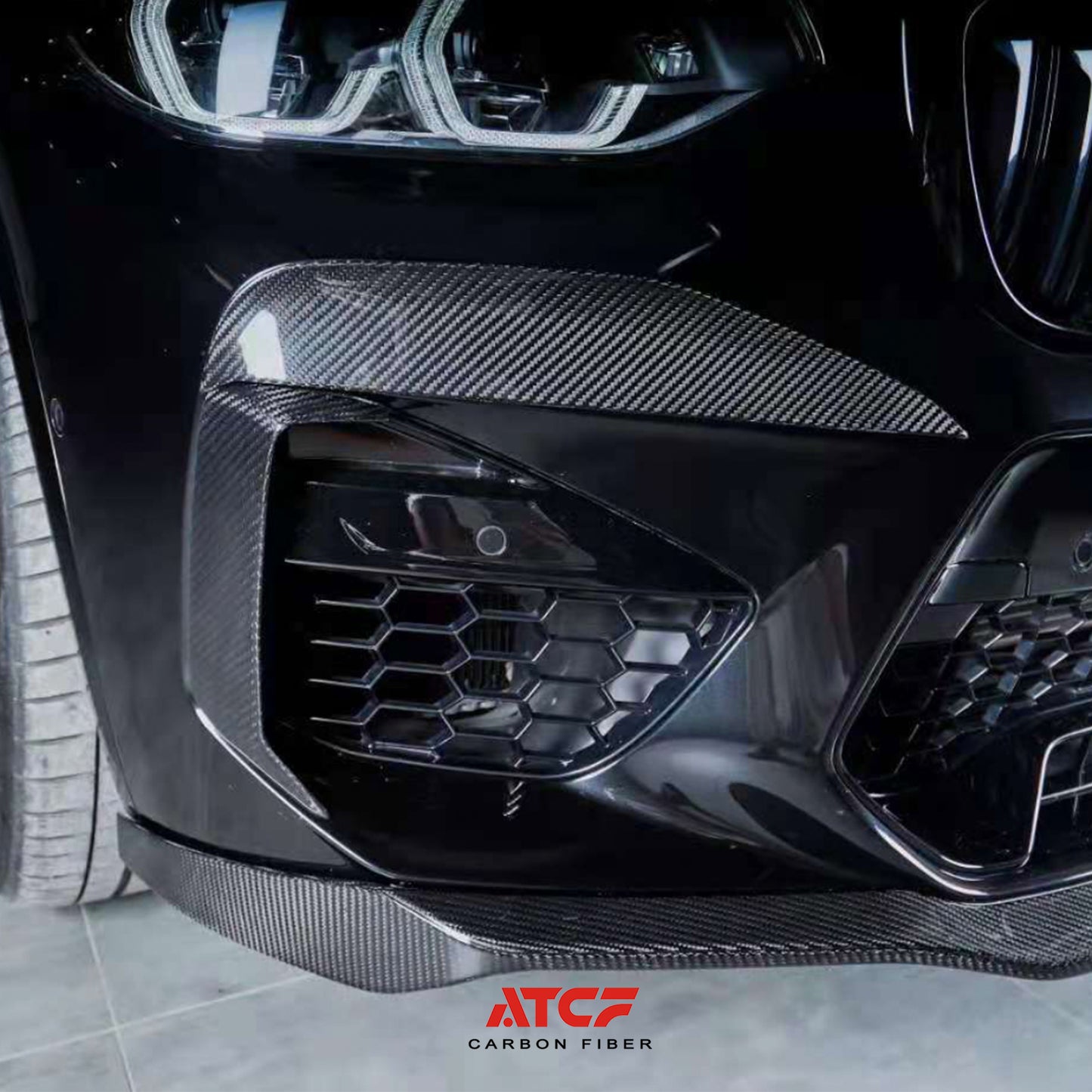 BMW X4M/X4MC F98 pre-LCI Carbon Fiber Bodykits-KB