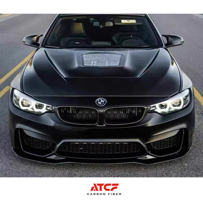 Labbro anteriore PSM in fibra di carbonio per BMW F80 F82 F83