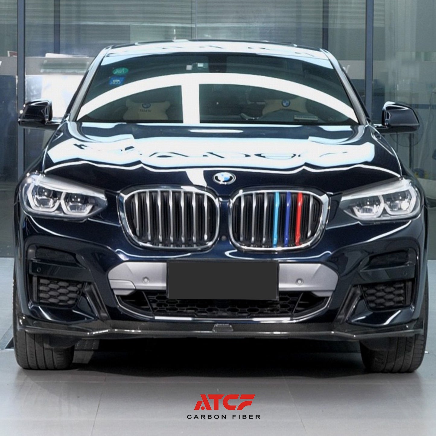 Diffusore in fibra di carbonio per BMW F98 X4M LCI