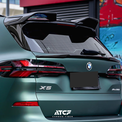 Spoiler/alettone superiore in fibra di carbonio per BMW X5 G05 LCI