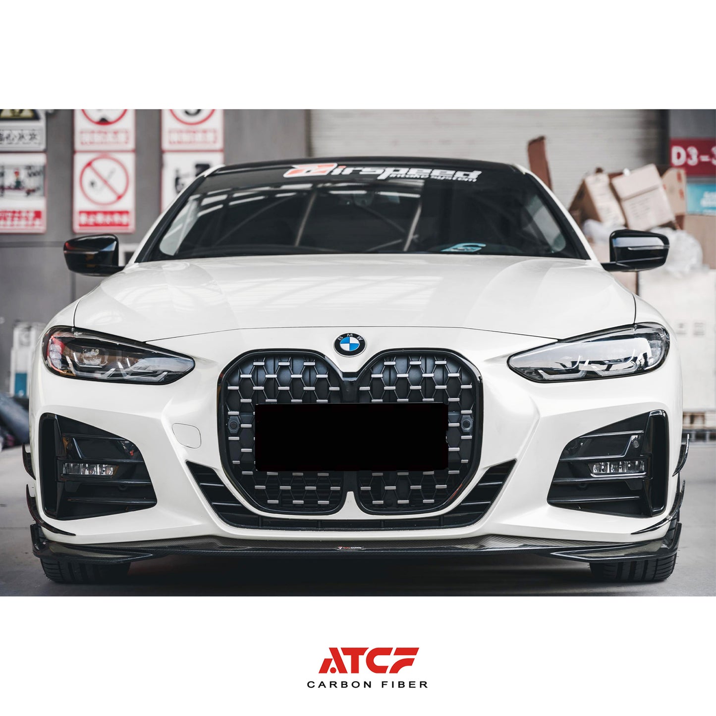 BMW G22 G23 Carbon Fiber Front Lip