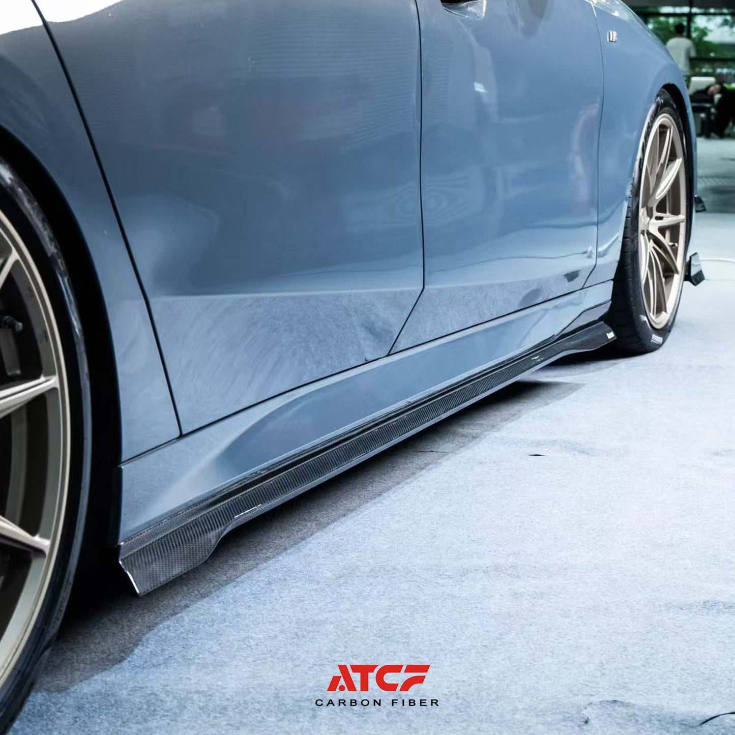 Spoiler anteriore in fibra di carbonio ST per BMW Serie 5 G68