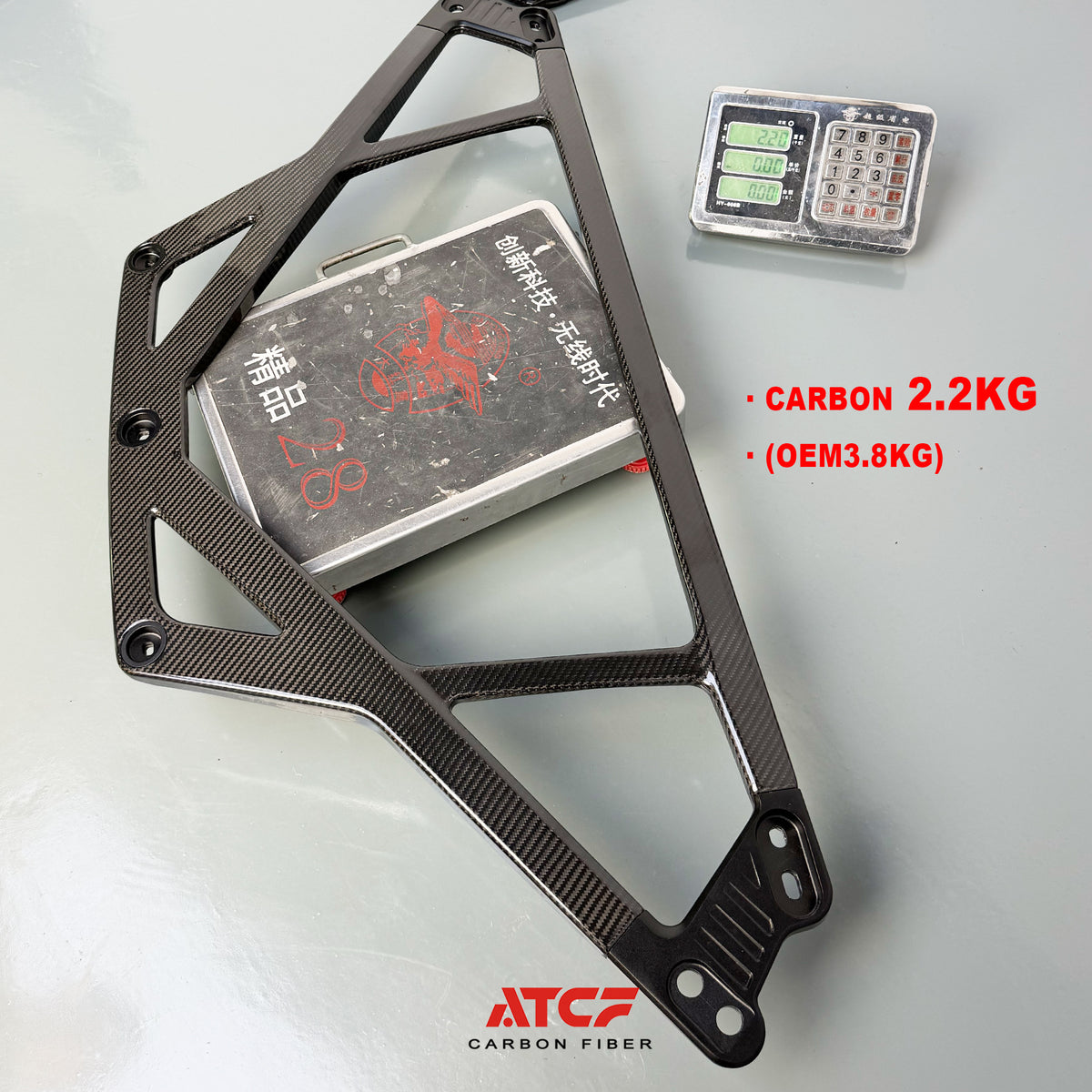 BMW G80/G81/G82/G83/G87 M2 M3 M4 Carbon Fiber Strut Brace CSL-3