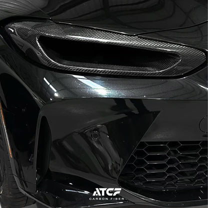 BMW G80 G82 M3M4Carbon Fiber  Headlight Delete Intake Duct