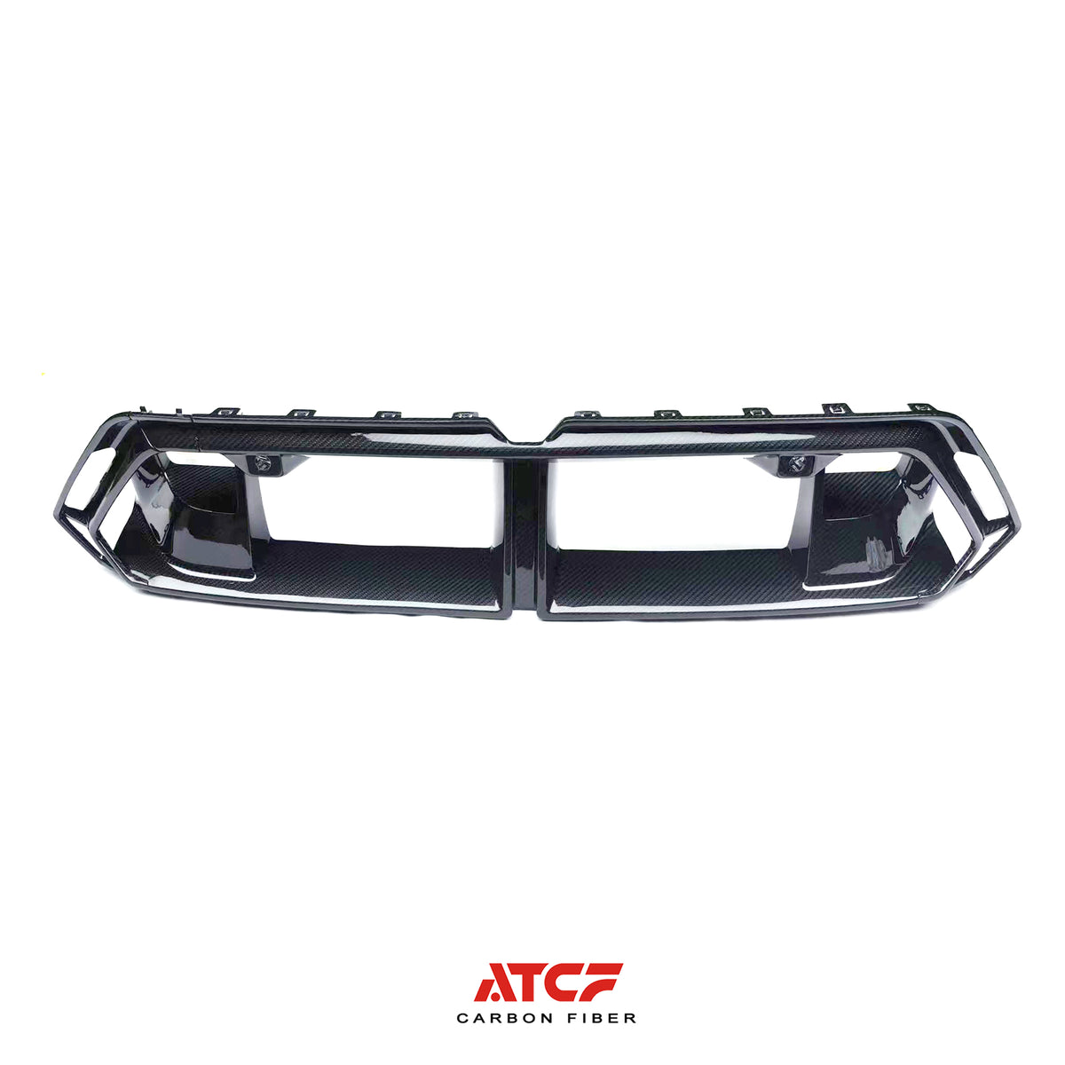 BMW G90 M5  Carbon Fiber Front grill & Front  lower bumper Grille