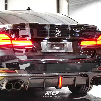 Labbro anteriore in fibra di carbonio per BMW G22 G23