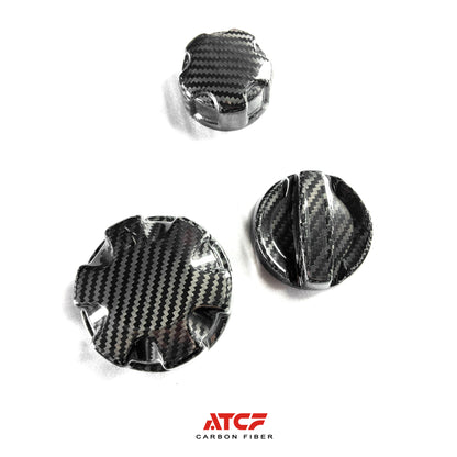 BMW G80 G82 G87 X3M X4M Set di tappi per vano motore in fibra di carbonio