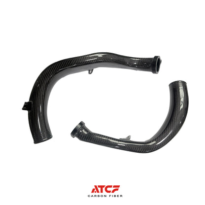 BMW F80 F82 F83 F87 M2C Carbon Fiber S55 Engine charge pipes