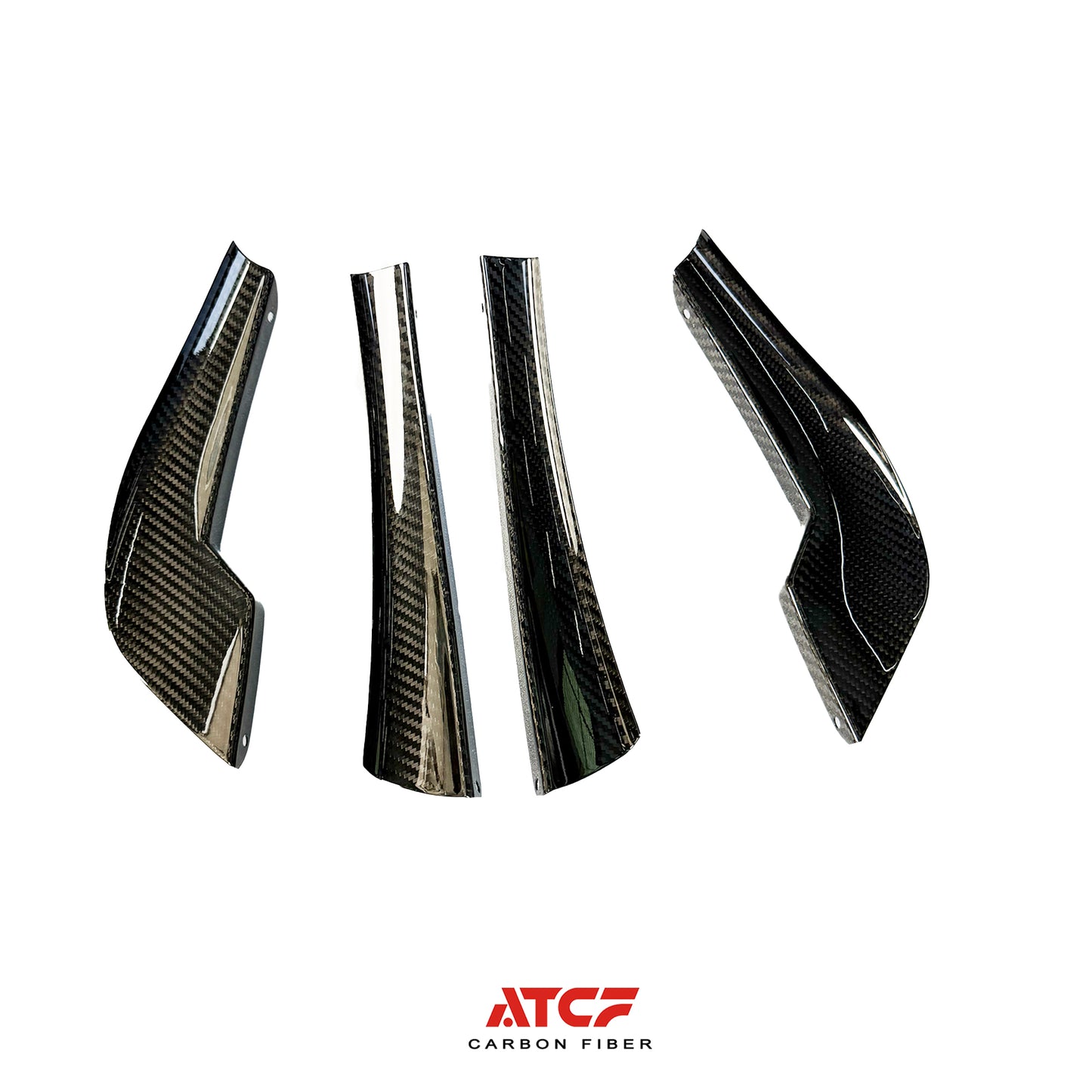 BMW G80/G81/G82/G83 Carbon Fiber V Front Canards