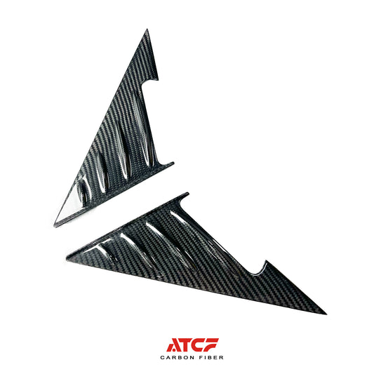 BMW G87 M2 Carbon Fiber  Window Triangle Mirror Side  trim