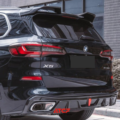 Spoiler/alettone superiore in fibra di carbonio per BMW X5 G05 LCI