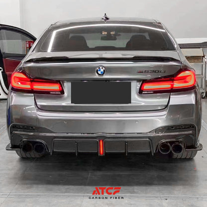 Labbro anteriore in fibra di carbonio per BMW G22 G23