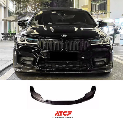 Labbro anteriore 3D in fibra di carbonio per BMW F90 M5